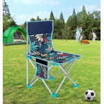 Outdoor Beach Backrest Reinforced Camping Portable Folding Fishing Chair